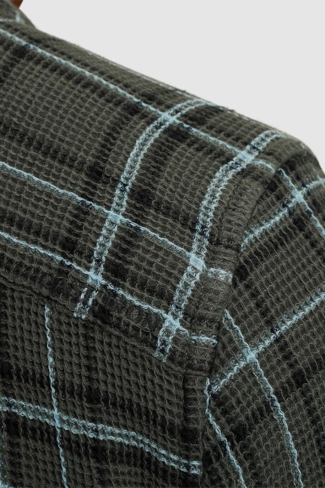 Cast Iron long sleeve shirt yd check regular